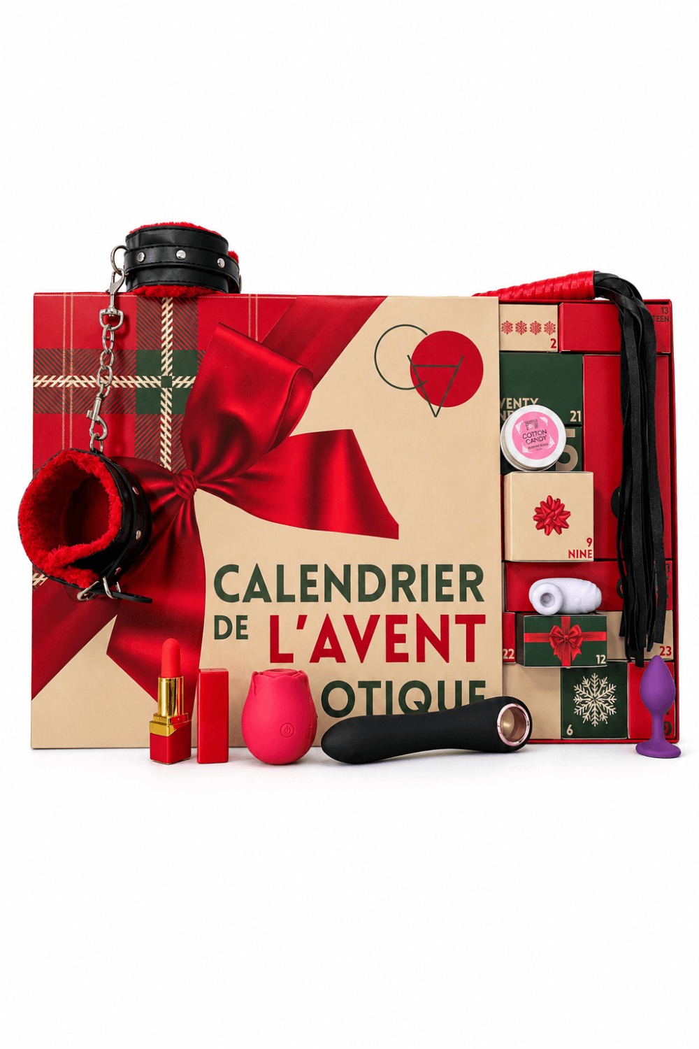 Calendrier de l'Avent érotique couple lesbien 2026 – 24 surprises
