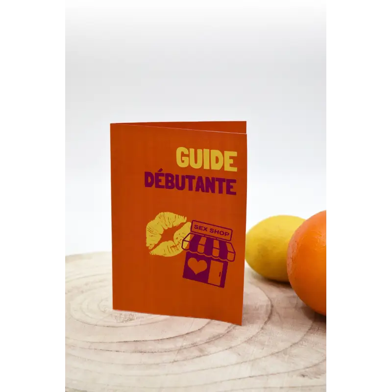 Guide de débutante en orange, pour explorer le plaisir avec des conseils et des produits de qualité pour couples et femmes.