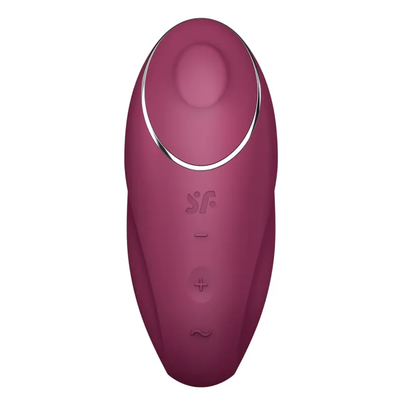 Un vibromasseur violet, alliant vibrations puissantes et tapotements, pour une stimulation clitoridienne sur mesure.