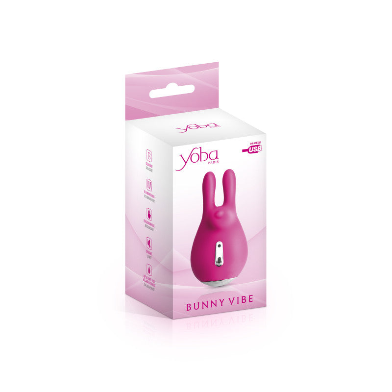 Bunny Vibe, stimulateur de clitoris et de zones érogènes USB