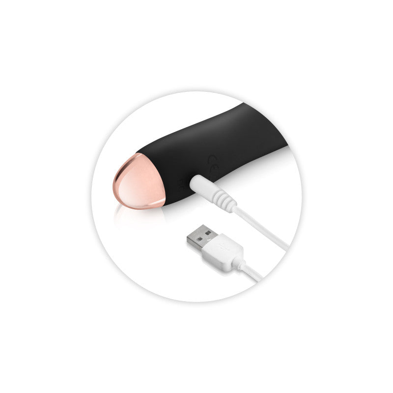 Chupa, vibromasseur USB noir