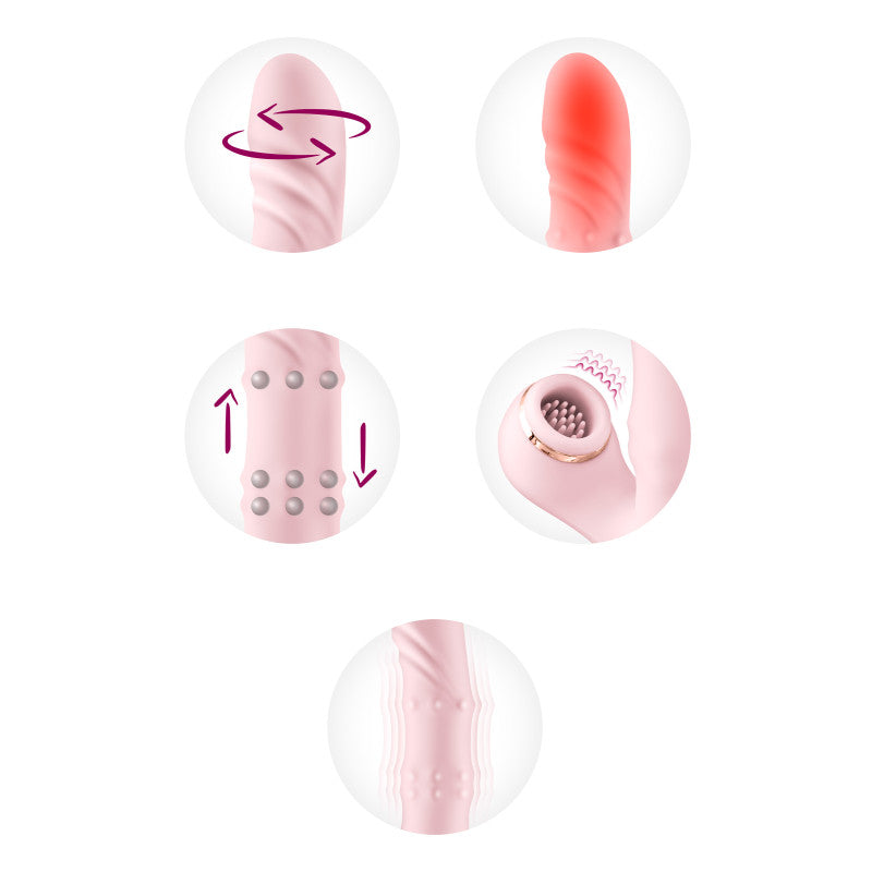 Classy, vibromasseur rabbit 5-en-1