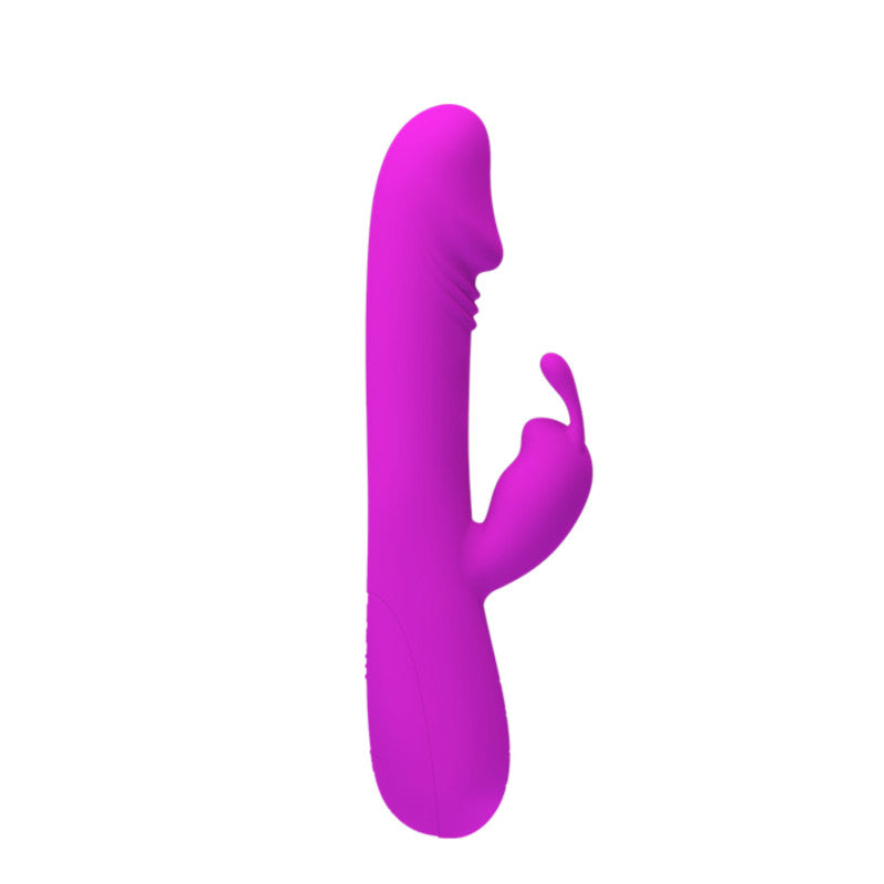 Clement, vibromasseur rabbit silicone avec 30 modes de vibration