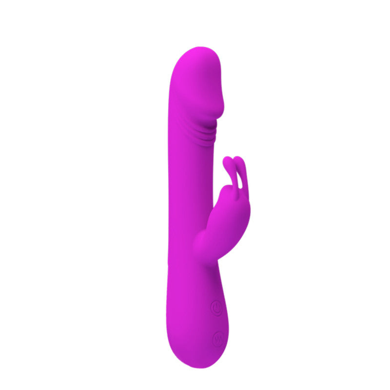 Clement, vibromasseur rabbit silicone avec 30 modes de vibration