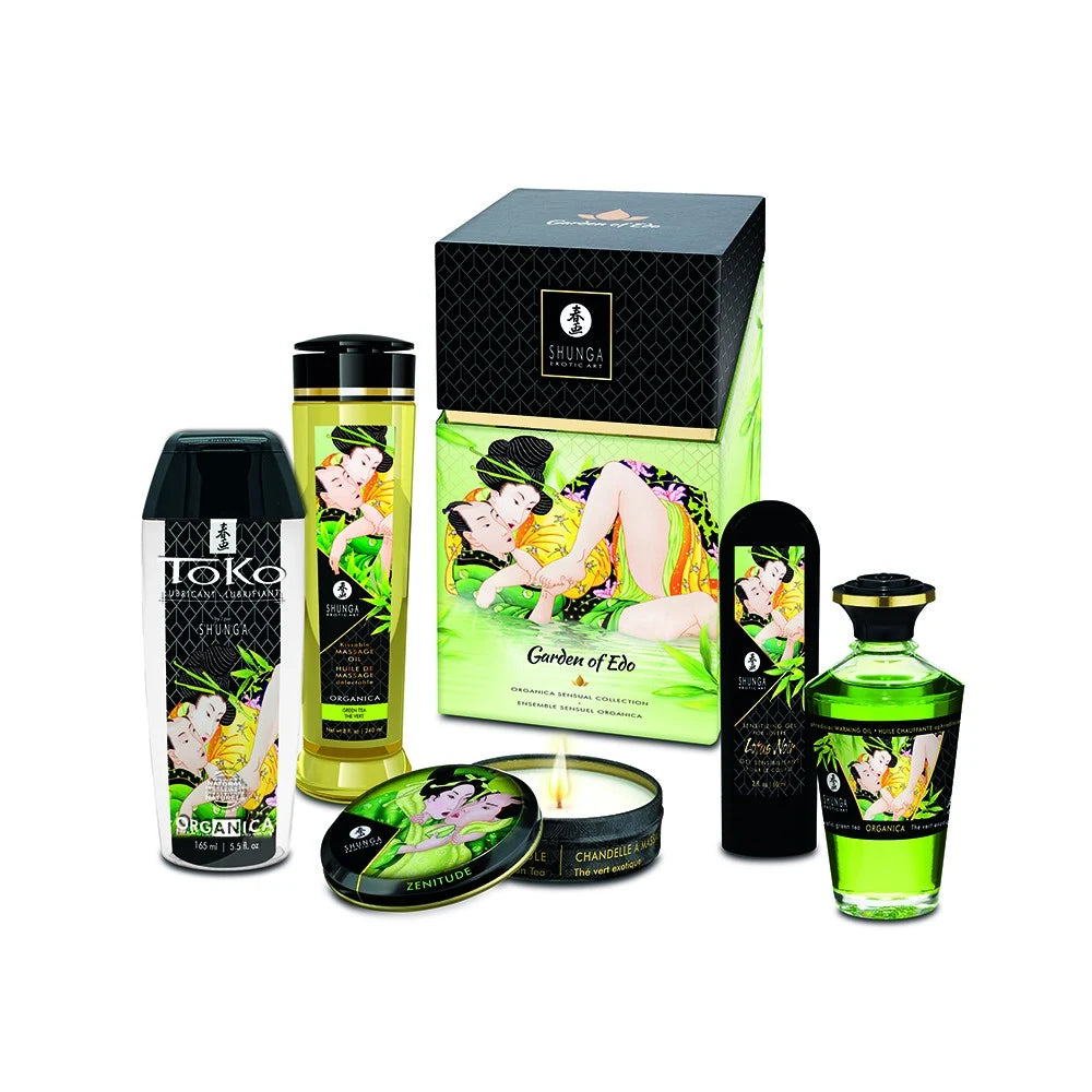 Coffret Jardin d'Edo Bio 5 produits Shunga