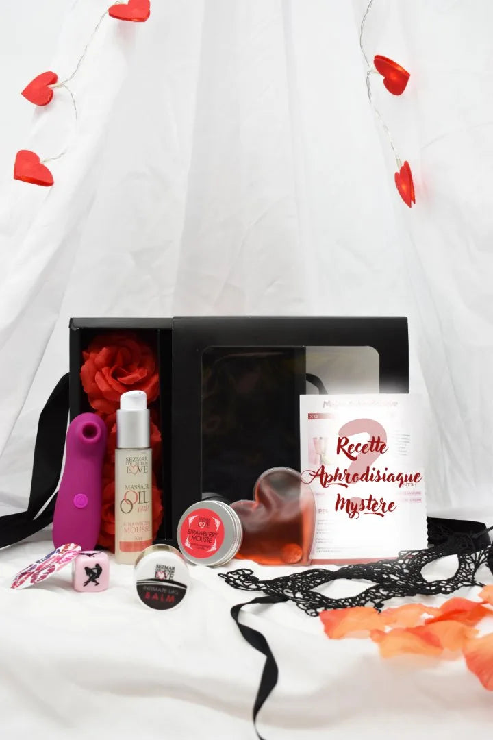 COFFRET SAINT VALENTIN "PASSION"