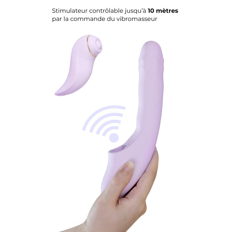 DuoGlow - Rabbit 5-en-1 connecté et détachable