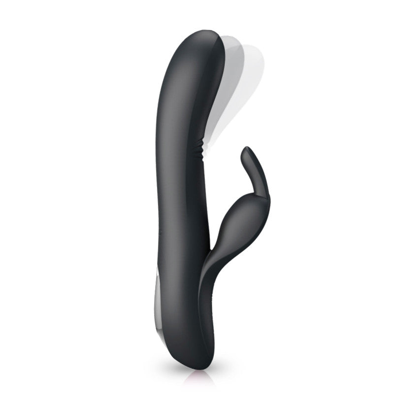 Dylan, vibromasseur rabbit spécial point G noir