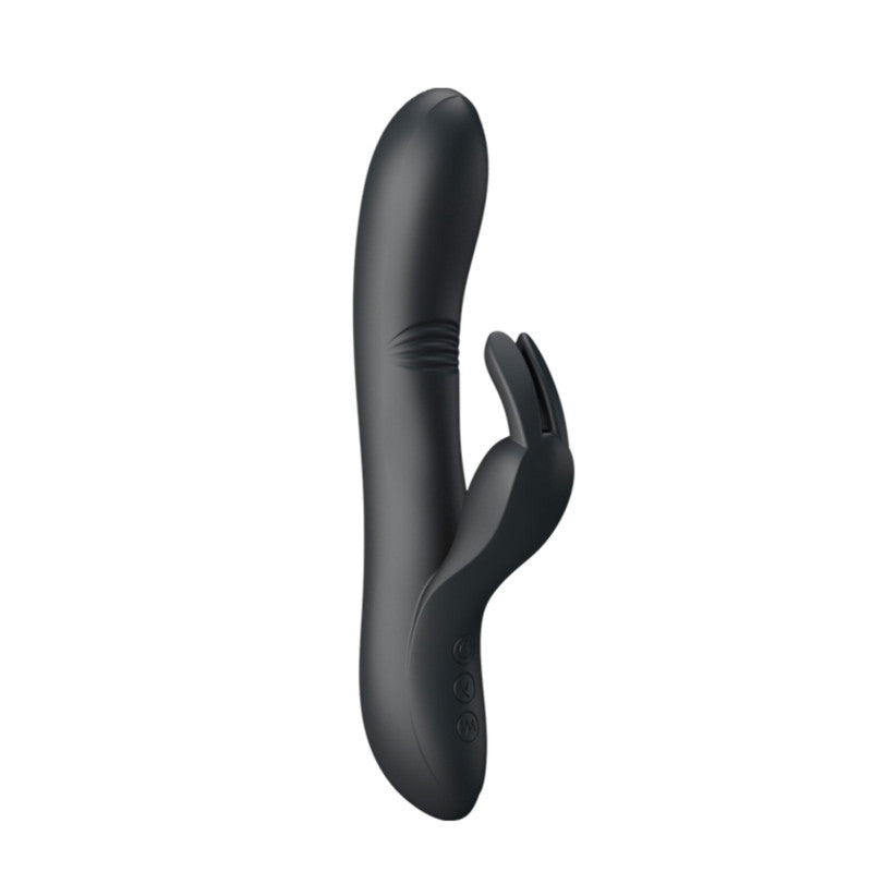 Dylan, vibromasseur rabbit spécial point G noir