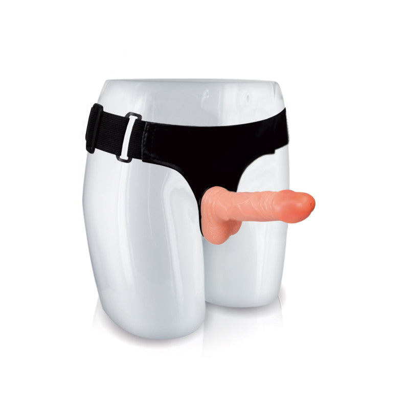 Gode ceinture strap-on dildo cyberskin 15cm