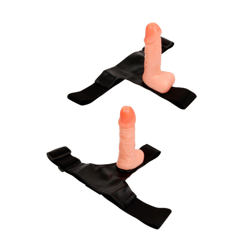 Gode ceinture strap-on dildo cyberskin 15cm
