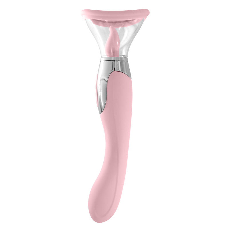 Harmony 4 in 1 rose, stimulateur clitoris et vibromasseur