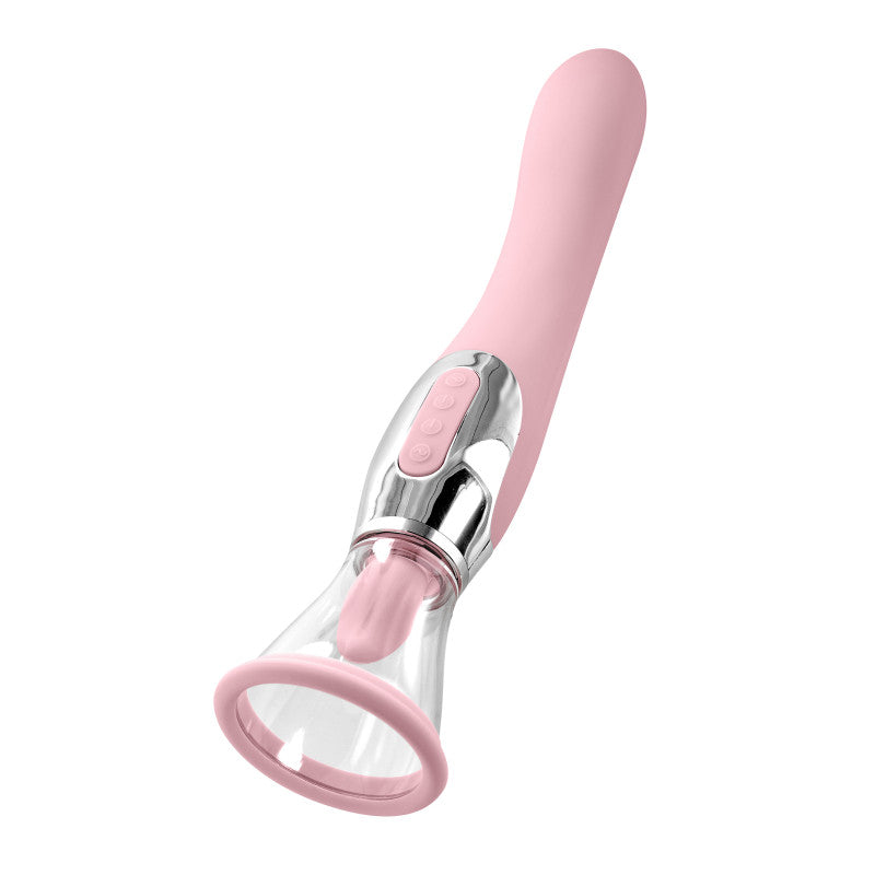 Harmony 4 in 1 rose, stimulateur clitoris et vibromasseur