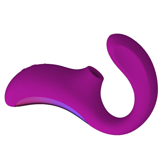 Lelo - Enigma Double Aspiration Stimulation Masseur Rose Profonde