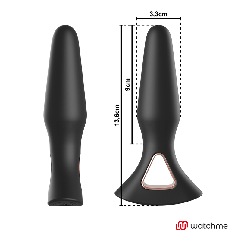 Anbiguo - Watchme Vibrateur Télécommande Plug Anal Alexandru