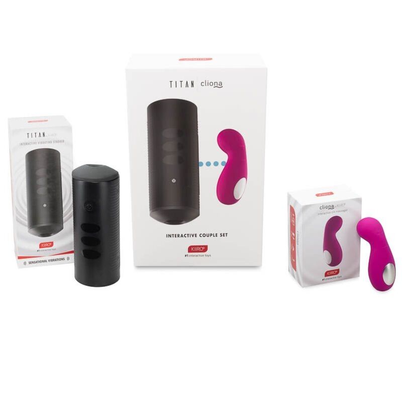 Kiiroo - Ensemble Couples Titan et Cliona Lilas