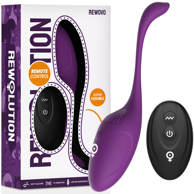 Rewolution - Rewovo Télécommande Vibrateur Oeufs