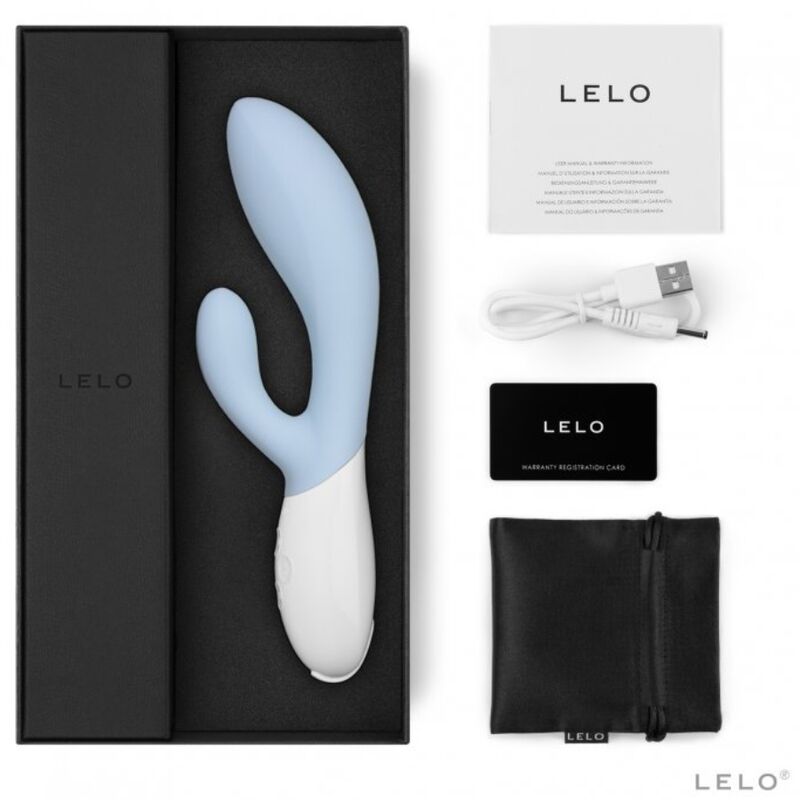 Lelo - Vibrateur Ina 3 Luxe Celeste