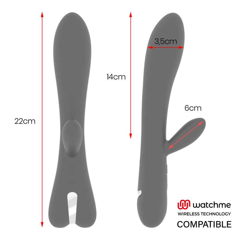 Brilly Glam - Erik Vibromasseur + Télécommande Watchme
