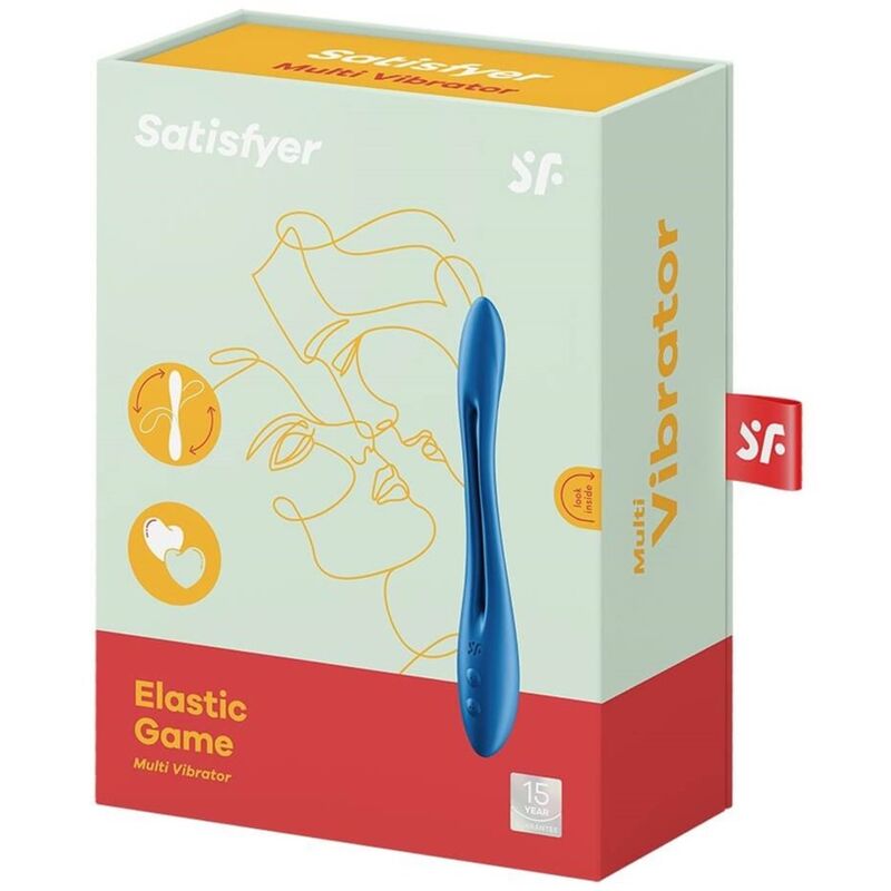 Satisfyer - Vibrateur Multi Élastique Game Bleu