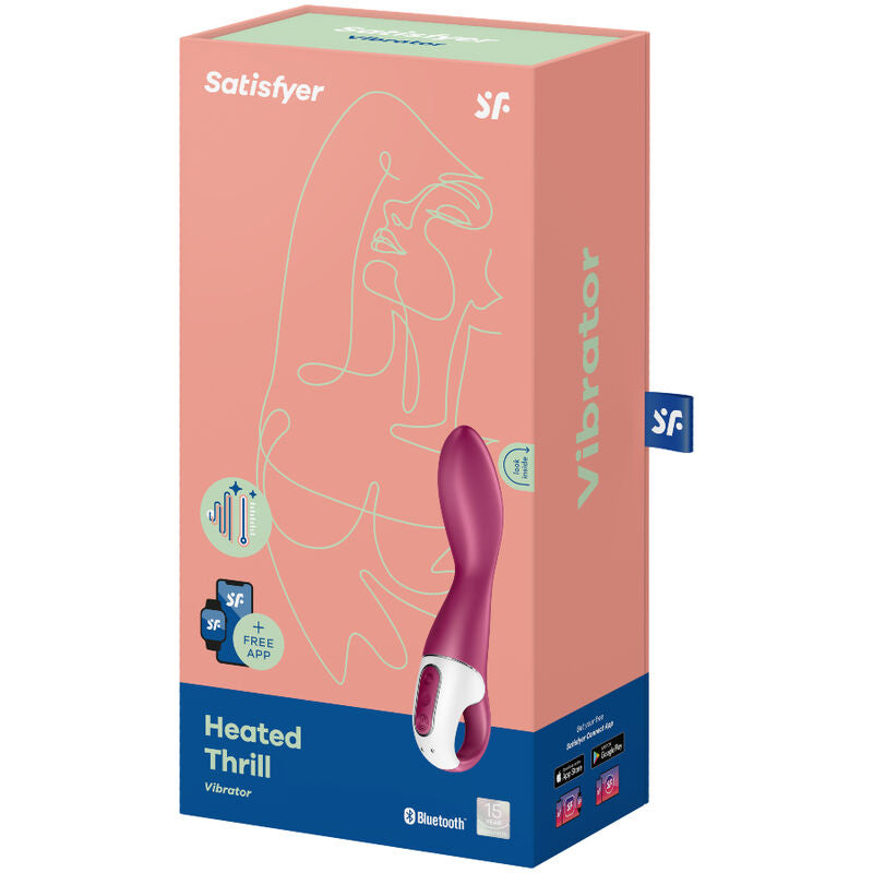 Satisfyer - Vibrateur pour Point G Thrill Chauffant
