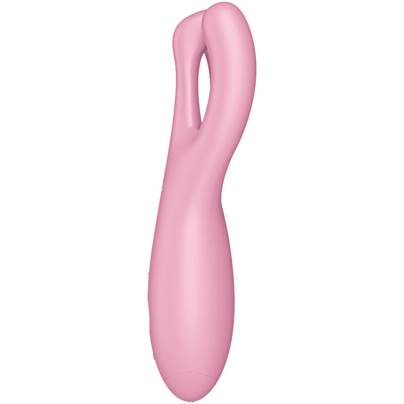 Satisfyer - Application Vibrateur Threesome 4 Rose
