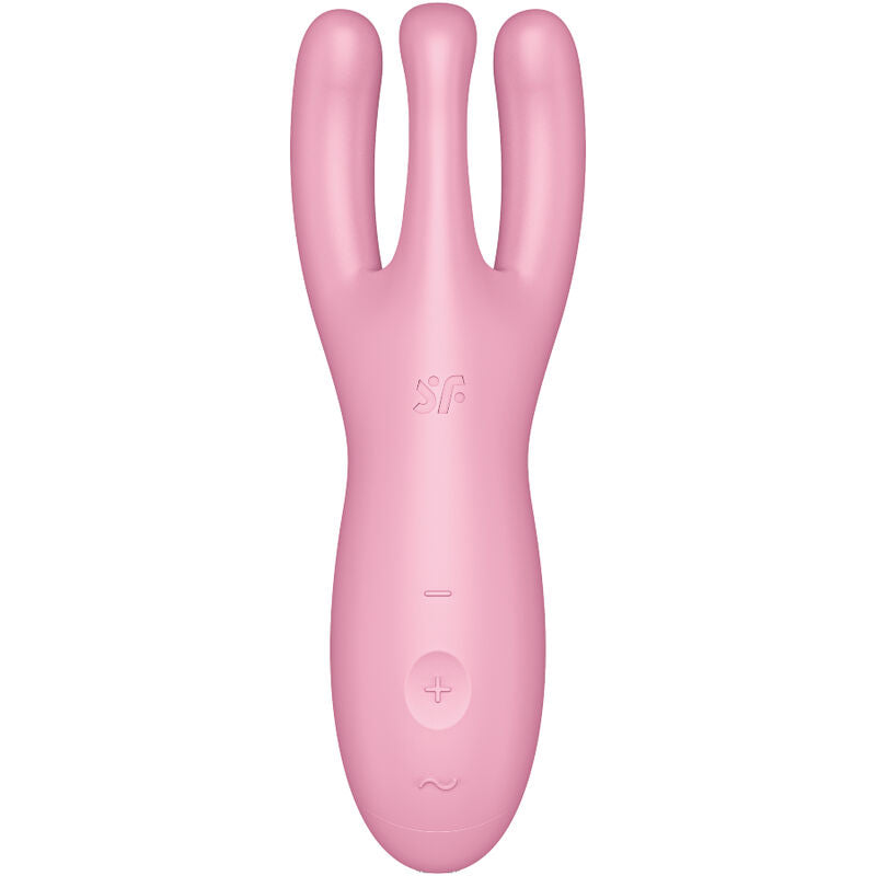 Satisfyer - Application Vibrateur Threesome 4 Rose