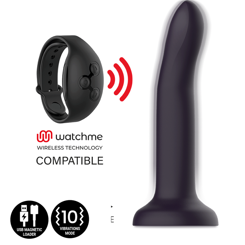 Mythology - Duman Mystic Dildo L - Vibrateur Compatible avec la Technologie sans Fil Watchme
