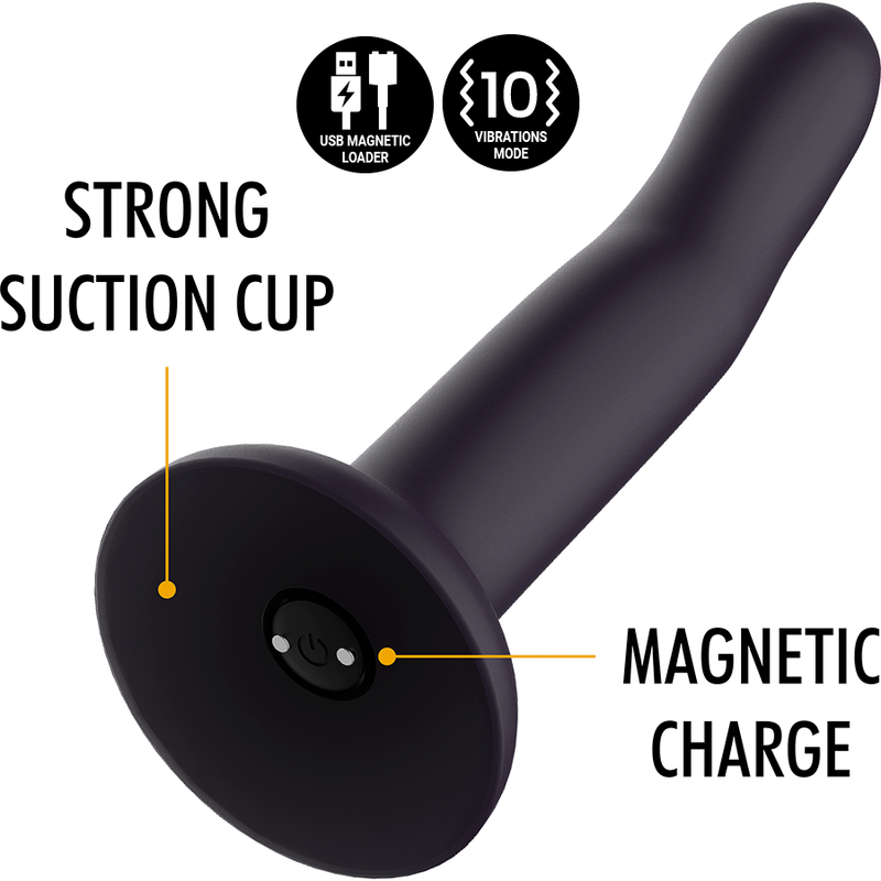 Mythology - Duman Mystic Dildo L - Vibrateur Compatible avec la Technologie sans Fil Watchme