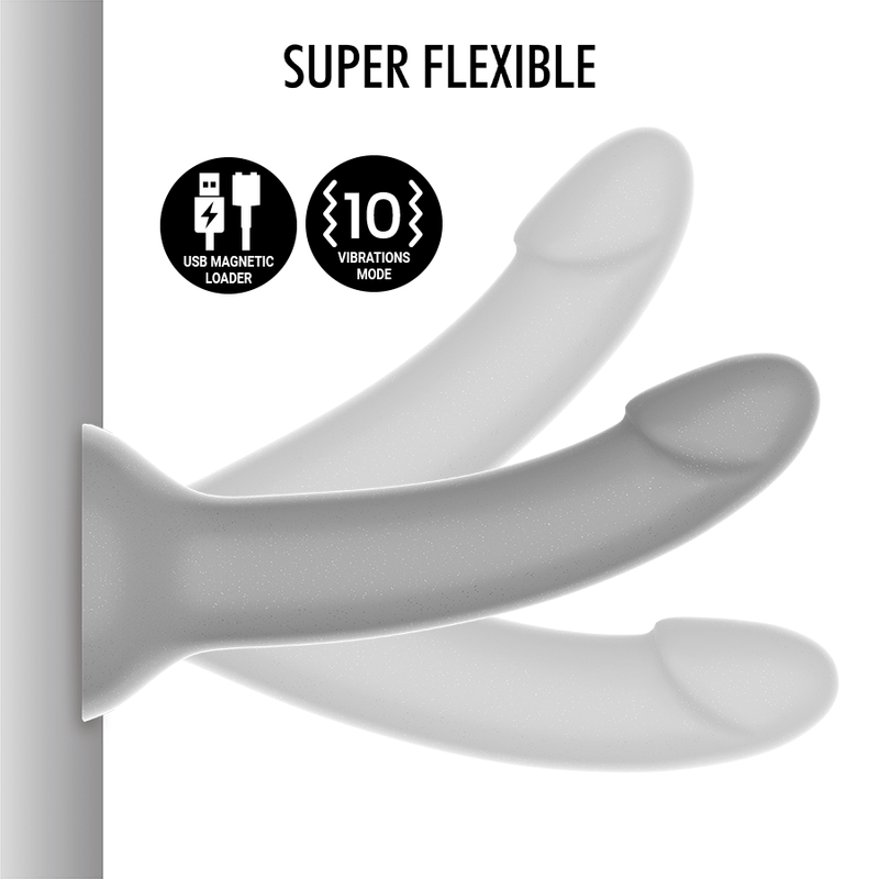 Mythology - Rune Majestic Dildo S - Vibrateur Watchme Technologie sans Fil Compatible