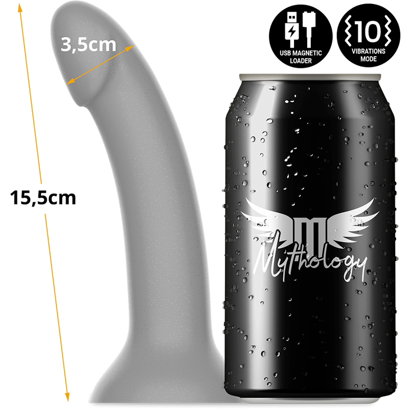 Mythology - Rune Majestic Dildo S - Vibrateur Watchme Technologie sans Fil Compatible