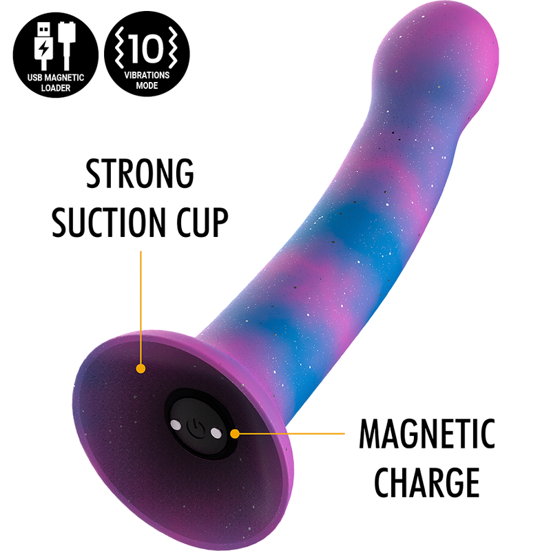 Mythology - Dion Galactic Dildo S - Vibrateur Watchme Technologie sans Fil Compatible