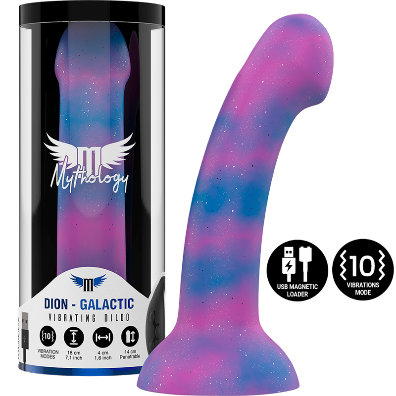 Mythology - Dion Galactic Dildo M - Vibrateur Watchme Technologie sans Fil Compatible