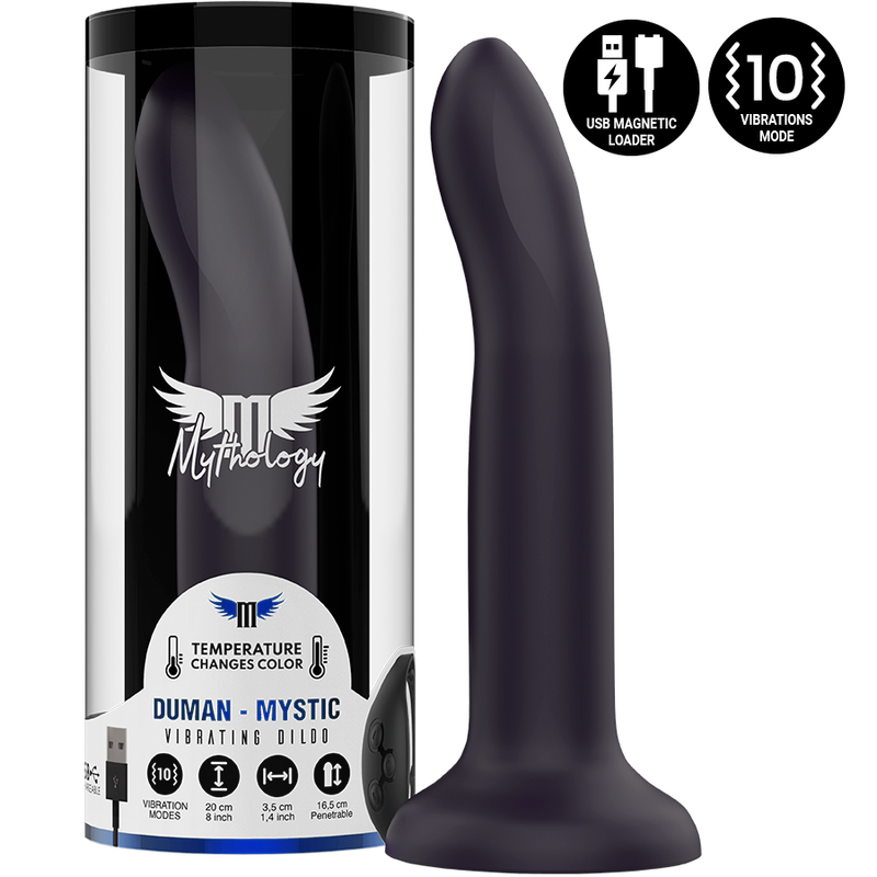 Mythology - Duman Mystic Dildo L - Vibrateur Compatible avec la Technologie sans Fil Watchme