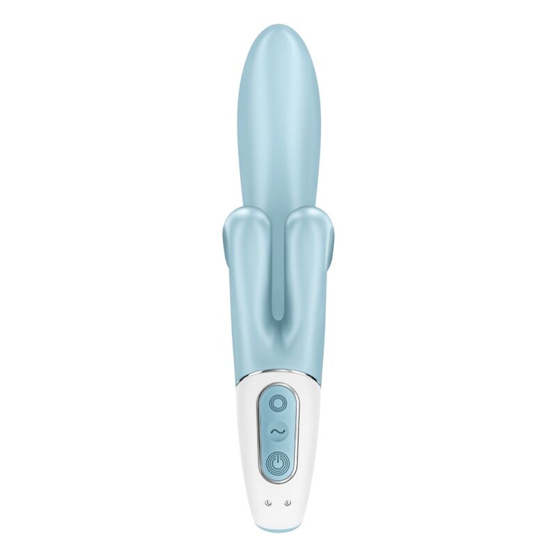 Satisfyer - Vibration de Lapin Touch Me Bleu