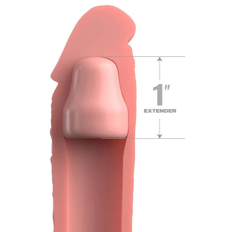 Fantasy X- Tensions - Manche Pipedreams 17,78 Cm + Peau Plug 2,54 Cm