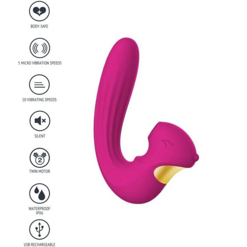 Xocoon - Stimulateur Celestial Love Vibe Fuchsia