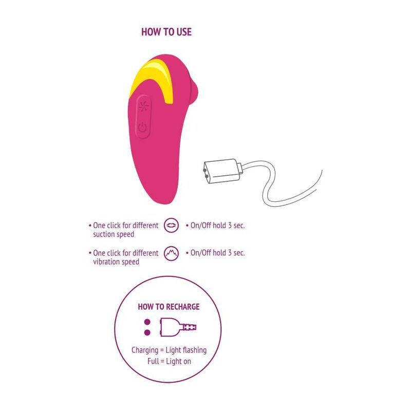 Xocoon - Stimulateur D''Amour Infini Fuchsia