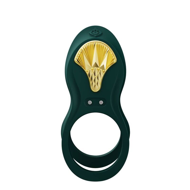 Zalo - Bague Vibrante Couples Bayek Verte