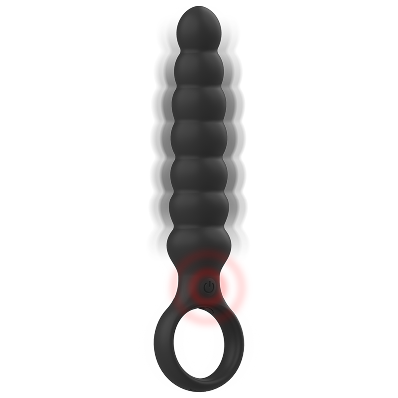 Black&silver - Dilatateur Anal Puissant en Silicone Bob