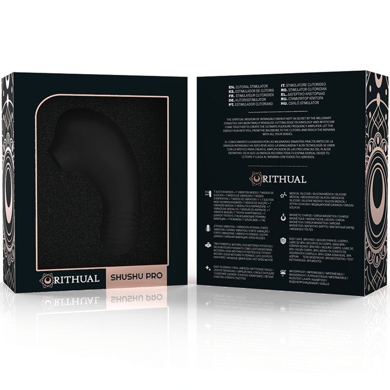 Rithual - Stimulateur de Clitoris de Poche Shushu Pro 2 Moteurs Jet Puissants