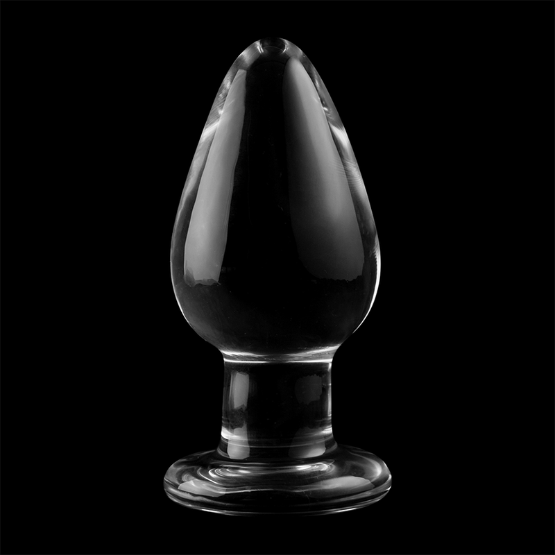 Nebula Series By Ibiza - Plug Anal Modèle 3 Verre Borosilicate Transparent 11 Cm -o- 5 Cm