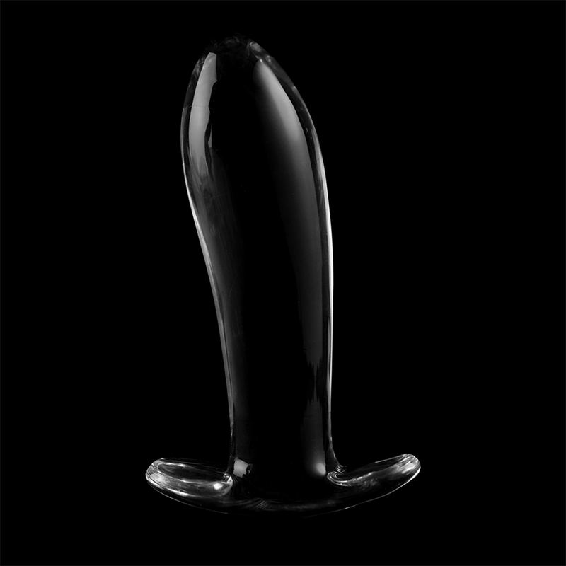 Nebula Series By Ibiza - Plug Anal Modèle 5 Verre Borosilicate Clair 12.5 Cm -o- 3.5 Cm
