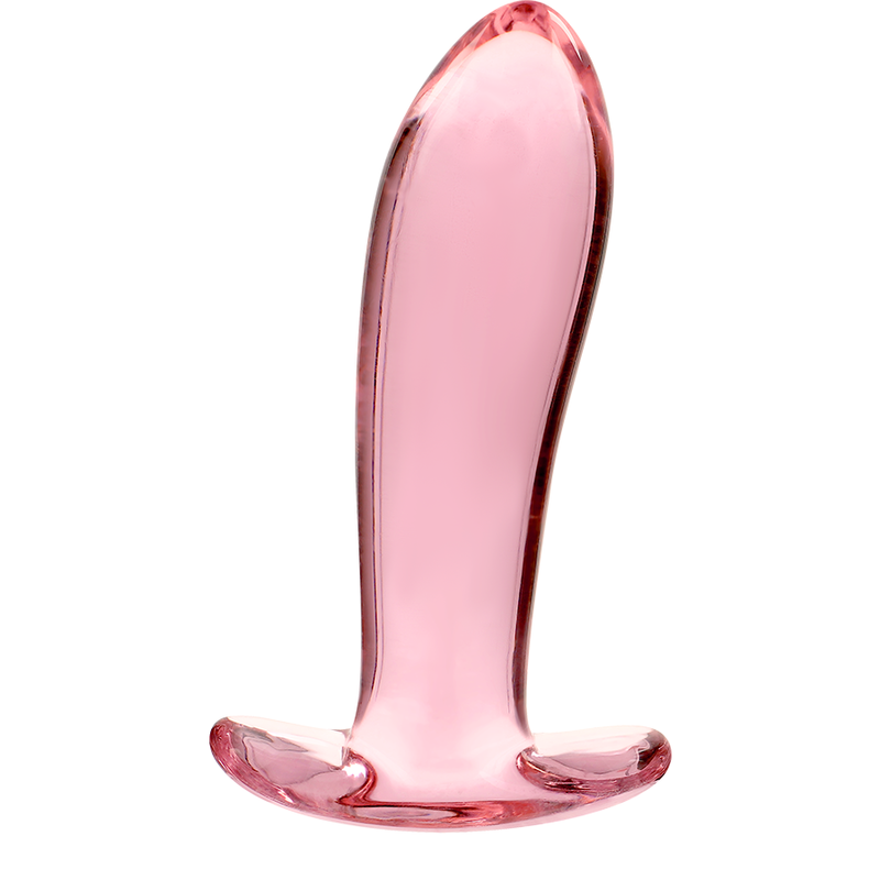 Nebula Series By Ibiza - Plug Anal Modèle 5 Verre Borosilicate Rose 12.5 Cm -o- 3.5 Cm