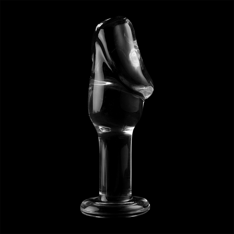 Nebula Series By Ibiza - Plug Anal Modèle 6 Verre Borosilicate Clair 12.5 Cm -o- 4 Cm