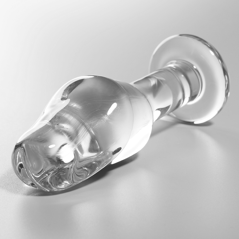 Nebula Series By Ibiza - Plug Anal Modèle 6 Verre Borosilicate Clair 12.5 Cm -o- 4 Cm