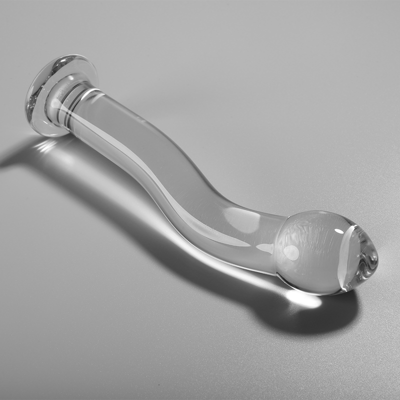 Nebula Series By Ibiza - Modèle 18 Gode en Verre Borosilicate Clair 18.5 Cm -o- 3.5 Cm