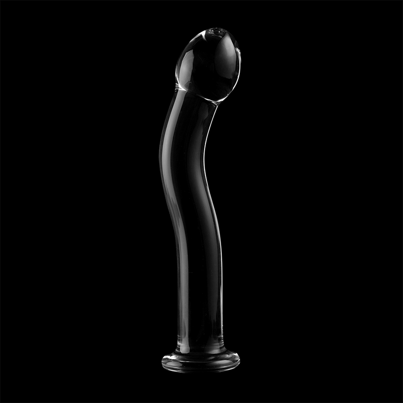Nebula Series By Ibiza - Modèle 18 Gode en Verre Borosilicate Clair 18.5 Cm -o- 3.5 Cm
