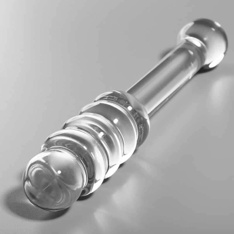 Nebula Series By Ibiza - Modèle 20 Gode en Verre Borosilicate Clair 20.5 Cm -o- 3 Cm