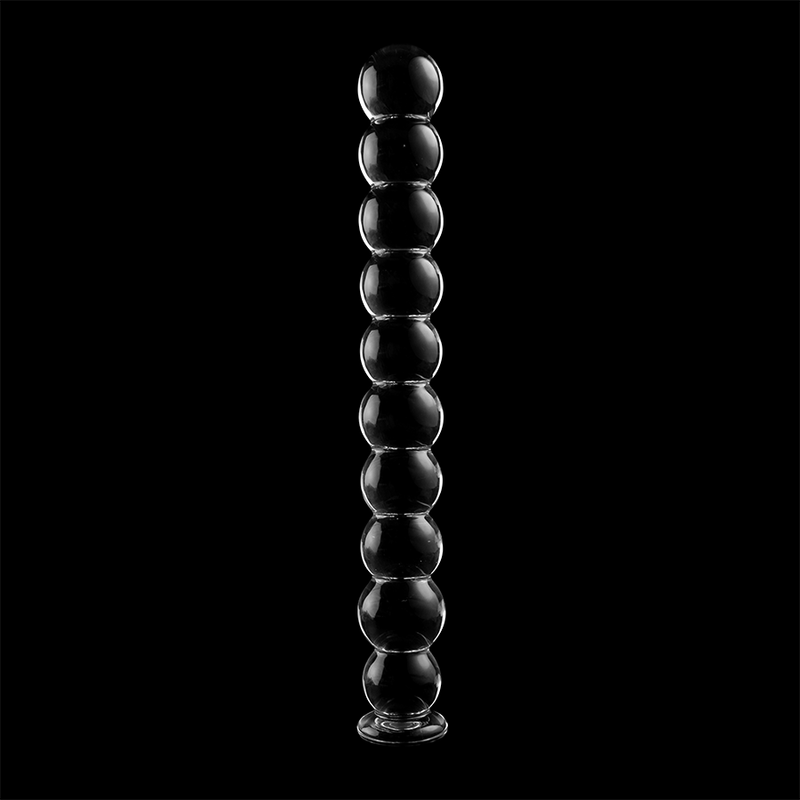 Nebula Series By Ibiza - Modèle 22 Gode en Verre Borosilicate Clair 21.5 Cm -o- 2.5 Cm